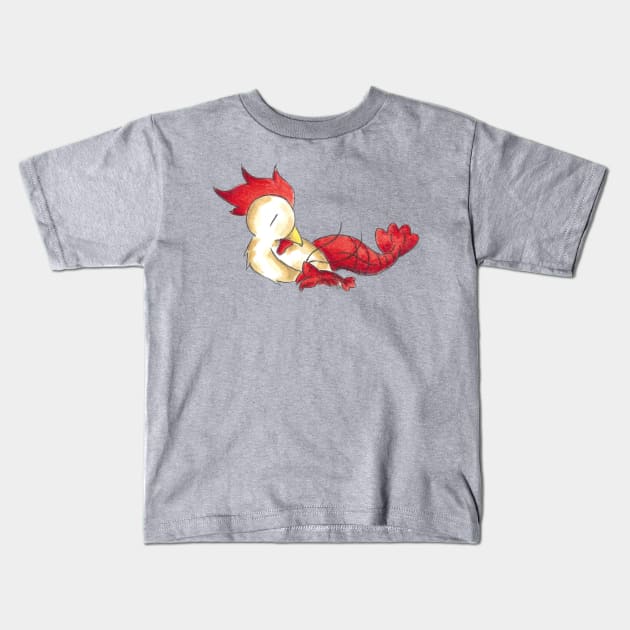 Chicken Lobster Kids T-Shirt by KristenOKeefeArt